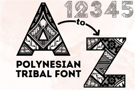 tribal font letters|Tribal Font .